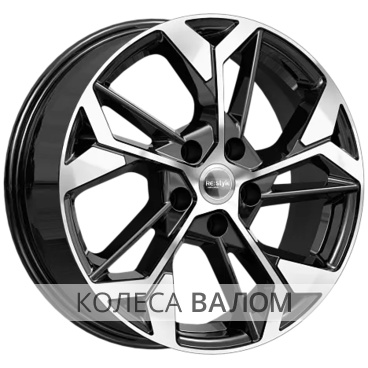 K&K KC1062 6.5x17 5x108 ET33 60.1 Алмаз черный ZV 17 Tiggo 4 Pro